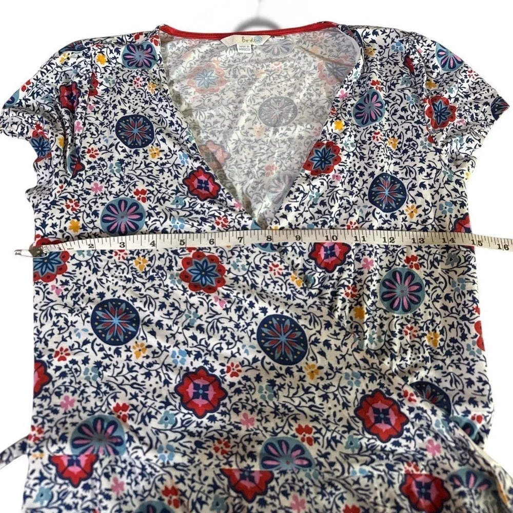 Boden Wrap Midi Dress Size‎ 6L